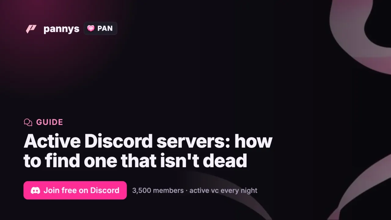 Active Discord servers: how to find one that isn't dead