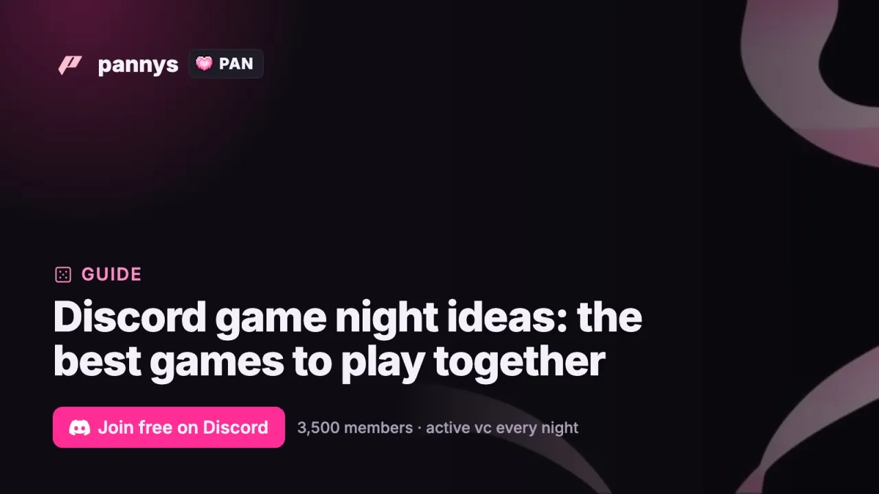 Discord game night ideas: the best games to play together