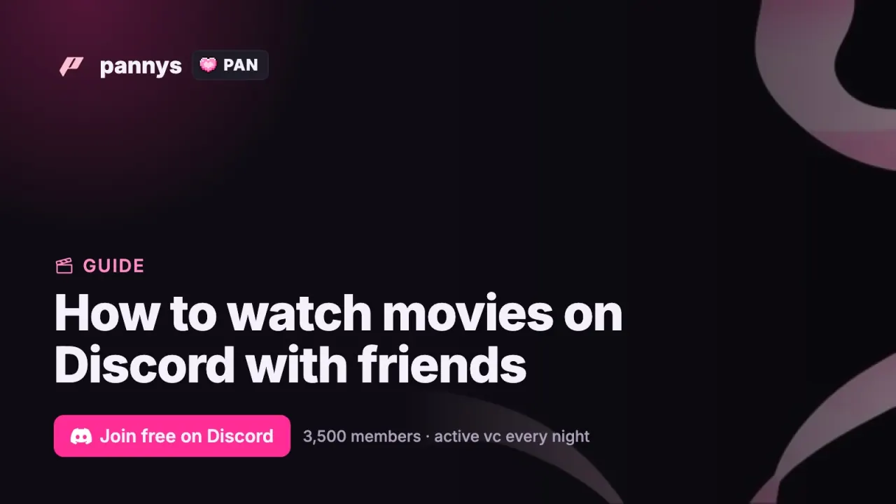 How to watch movies on Discord with friends